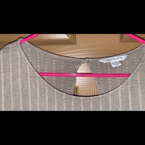 American eagle open back top